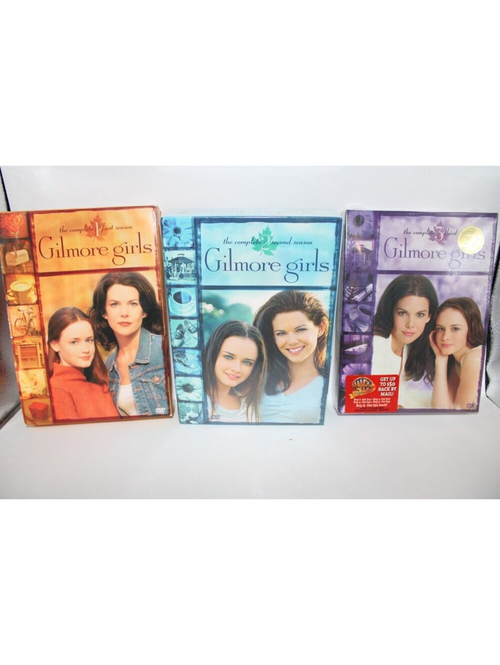 Gilmore Girls Complete First, Second, and Third Season DVD Box Set